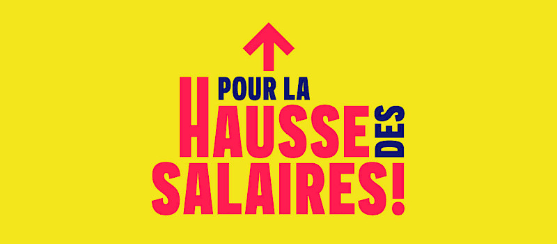 Image symbolique de la campagne : Hausse des salaires